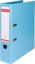 Pergamy ordner, voor A4, volledig uit PP, rug van 8 cm, lichtblauw