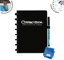 Correctbook A5 Original: uitwisbaar / herbruikbaar notitieboek, blanco, Ink Black (zwart)