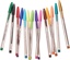 Bic balpen Cristal Multicolour, etui van 15 stuks in geassorteerde kleuren